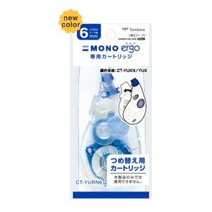 トンボ TOMBOW 修正テープ モノエルゴ つめ替え 6mmテープ幅 CT-YURN6