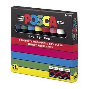 ポスカ 三菱鉛筆 水性サインペン 細字丸芯 15色セット PC3M15C uni PC