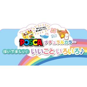 サインペン 三菱鉛筆 uni ポスカ ナチュラ...の詳細画像1