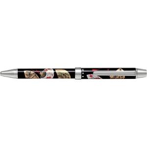PILOT 雅絵巻 鶴と松 化粧箱入り PILOT（パイロット） 多機能ペン PILOT 2+1 雅絵巻 鶴と松 BTHM-3SR-TM