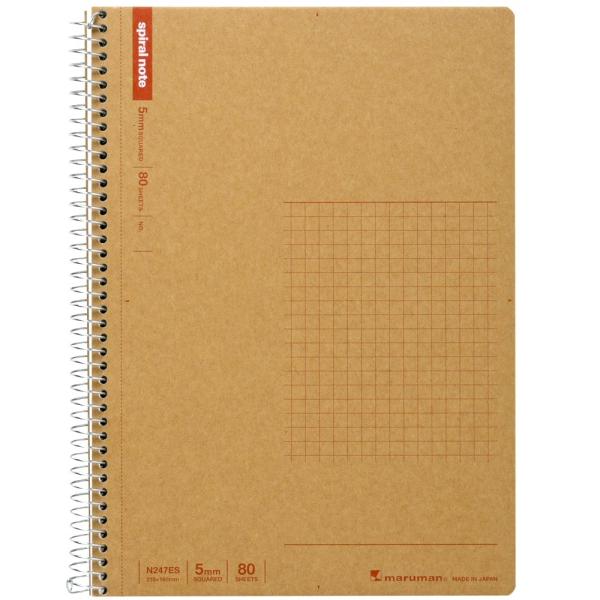 マルマン Maruman ノート スパイラルノート ベーシック A5 N247ES