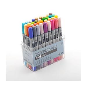 コピック Copic マーカーイラスト用 コピックチャオ 36色セットc 赤塚ビジネス株式会社 通販 Yahoo ショッピング