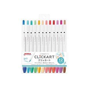 ZEBRA（ゼブラ） ノック式水性カラーペン クリッカート 限定 どうぶつ