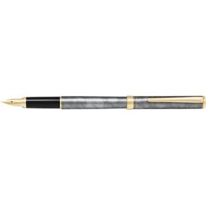 カヴァリエ PILOT 万年筆 ブラック＆ブルー FCAN-5SR-BL パイロット