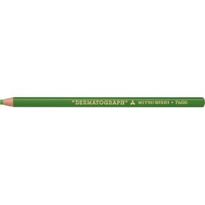 色鉛筆 三菱鉛筆 uni 油性ダーマトグラフ 黄緑 7600 K7600.5｜akatsuka-bs