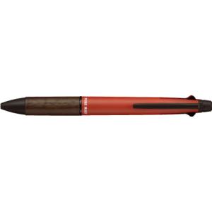 多機能ペン 油性ボールペン 三菱鉛筆 uni ピュアモルト ジェットストリームインサイド 4&1 5機能ペン ホットワインレッド MSXE5-2005-05の商品画像