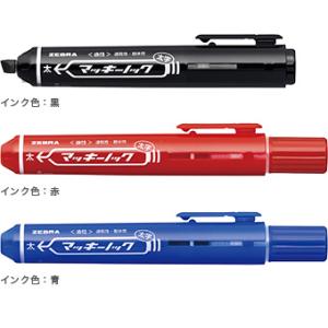 ZEBRA（ゼブラ） 油性マーカー マッキーノック 太字 P-YYSB6-R 赤