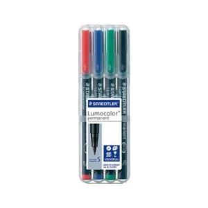 ステッドラー STAEDTLER 製図用品 ルモカラーペン 油性 超極細書きS 313 WP4