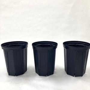 CSM-240L スリット鉢 ロングタイプ（約8号鉢） ブラック メーカー：兼