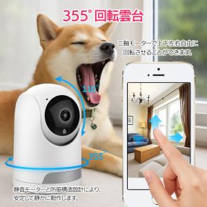 防犯カメラ 家庭用 見守りカメラ ワイヤレス ...の詳細画像1