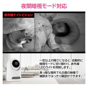 防犯カメラ 家庭用 見守りカメラ ワイヤレス ...の詳細画像5