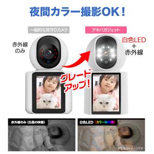 防犯カメラ 屋内 見守りカメラ ペット ベビー...の詳細画像1