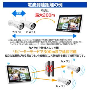 防犯カメラ セット 屋外 家庭用 監視カメラ ...の詳細画像5