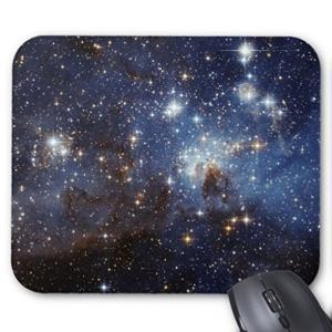 大マゼラン星雲の星形成領域、LH 95のマウスパッド：フォトパッド（宇宙シリーズ） (トリミング：A)｜akd-shop
