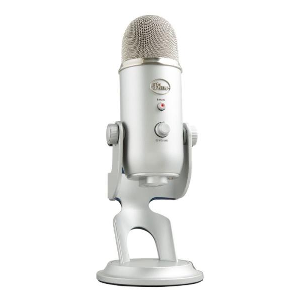 Blue Microphones Yeti USBマイク シルバー 指向性4モード