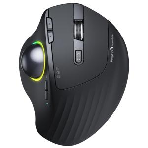 ProtoArc トラックボールマウス RGBライト付き 2.4GとBluetooth両対応 ワイヤレスマウス 3段階調節DPI 7ボタン｜AKD-SHOP