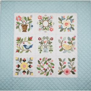 初心者向け】ハートのタペストリー【パッチワーク・制作キット