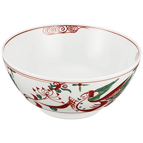 有田焼 究極の ラーメン鉢 田清窯 赤絵万歴 R0002
