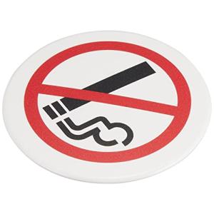 シロクマ チークサイン 禁煙 NP-30-6 60m/m丸×2.5t 白の商品画像