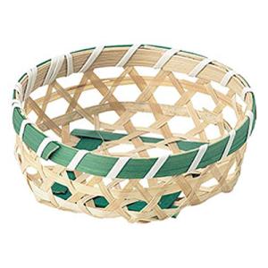 ちどり産業(Tidorisangyou) バスケット ナチュラル 9X9Xh3.5cm 竹バスケット 27-01