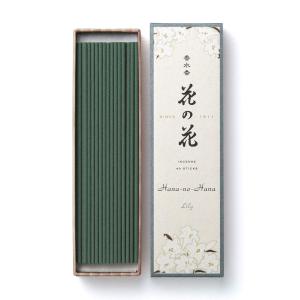 日本香堂 花の花 ゆり 長寸40本入 茶 普通