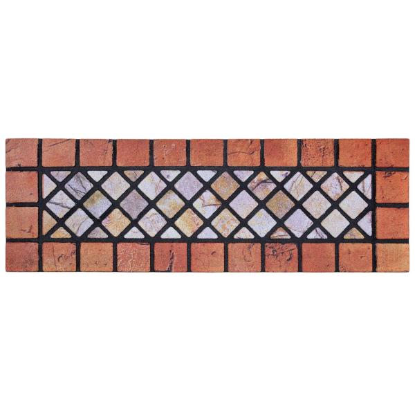 コモライフ 石タイル調の階段マット 【テラコッタタイプ】 階段用マット 階段 外階段 マット 屋外 ...