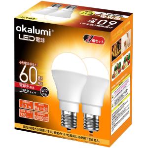 白熱電球 ミニクリプトン球 E-17 60W形 クリア アサヒ KR PS35E17 100