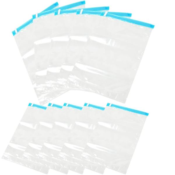 圧縮袋 衣類圧縮袋 旅行圧縮袋 Mサイズ Lサイズ 各5枚 合計10枚セット