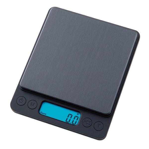 キッチンスケール 0.1g 単位 黒 はかり デジタル 【料理研究家監修】 [Latuna] デジタ...
