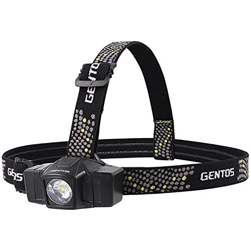 GENTOS(ジェントス) LED ヘッドライト 小型 単3電池式 90ルーメン GD-102D 登...
