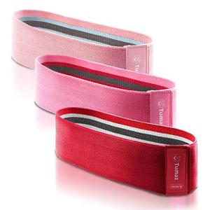 トレーニングチューブ 美尻バンド 美尻トレ用 エクササイズバンド  美尻トレーニング人気 触り心地布製フィットネ