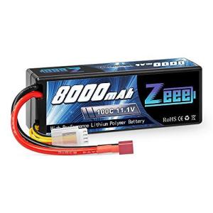 ゼエエ Zeee 11.1V 100C 8000mAh Tプラグ付き 3S リポバッテリー 大容量バッテリー ラジコン製品バッテリー RCカー用 無人