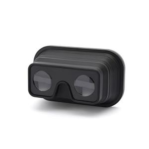 VRゴーグル ヘッドセット ハコスココンパクト 折り畳み式 持ち運びラクラク 3Dメガネ (黒)の商品画像