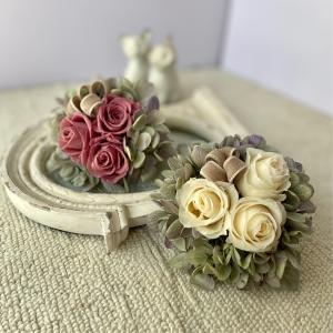 プリザーブドフラワーコサージュローズ卒業式結婚式入学式フォーマル