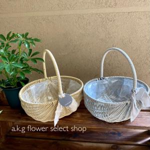 ジェミニ バスケットオーヴァル ナチュラルグレイ CV-006L