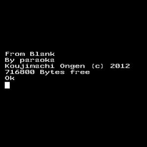 from　blank　／　麹町音源　発売日2017−11−19 AKBH