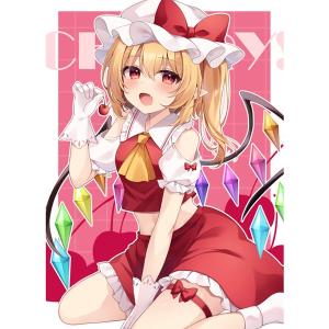 東方projectチルノ8−5特大タペストリー （キラキラtex仕様） / ぱい