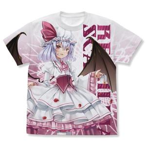 東方Project レミリアスカーレット フルグラフィックTシャツ なつめえりver./WHITE−S /二次元コスパの商品画像