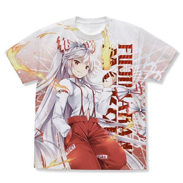 東方Project 藤原妹紅 フルグラフィックTシャツ なつめえりver./WHITE−L / 二次...