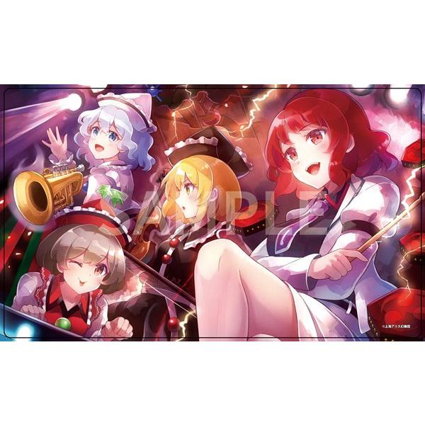 東方Project クリエイターズプレイマット 1 プリズムリバーウィズH(雷鼓＆プリズムリバー) ...