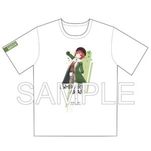 あおぎり高校 フルカラーTシャツ 石狩あかり L / つくり｜akhb