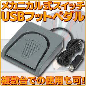 新品 ルートアール 高機能USBフットペダルスイッチ メカニカルスイッチ 複数台使用可能 安定＆高耐久幅広筐体 ケーブル長約2.2m RI-FP1DXG｜akiba-e-connect