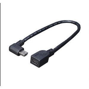 メール便可 変換名人 USB microHOSTケーブル　左L 20cm USBMCH-20LL｜akiba-e-connect