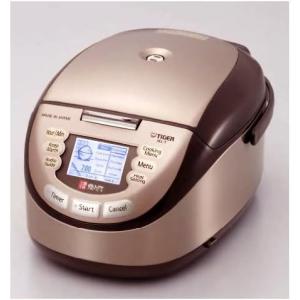 海外向け TIGER 表面5層コート土鍋釜IH炊飯器（5.5Cups）JKL-T10W/T（AC220V地域用）