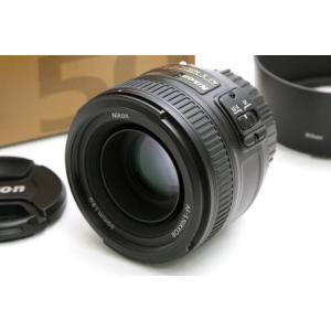 ニコン AF-S NIKKOR 50mm F/1.8G 標準単焦点レンズ 【E198】