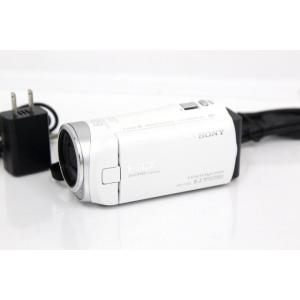 美品｜ソニー HDR-CX485 デジタルHDビデオカメラレコーダー ホワイト γA2401-2F2｜akiba-ryutsu