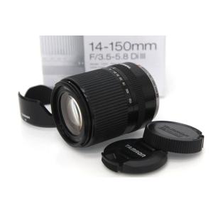 極美品 タムロン 14-150mm F/3.5-5.8 Di III  ブラック マイクロフォーサーズ用 γA1247-2A4