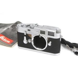【全額返金保証】美品｜ライカ M3 ダブルストローク シルバークローム ボディ γA2003-2E3