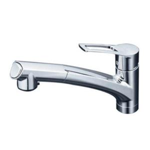 工事費込みセット キッチン水栓 KVK KM5021TEC シングルレバー式