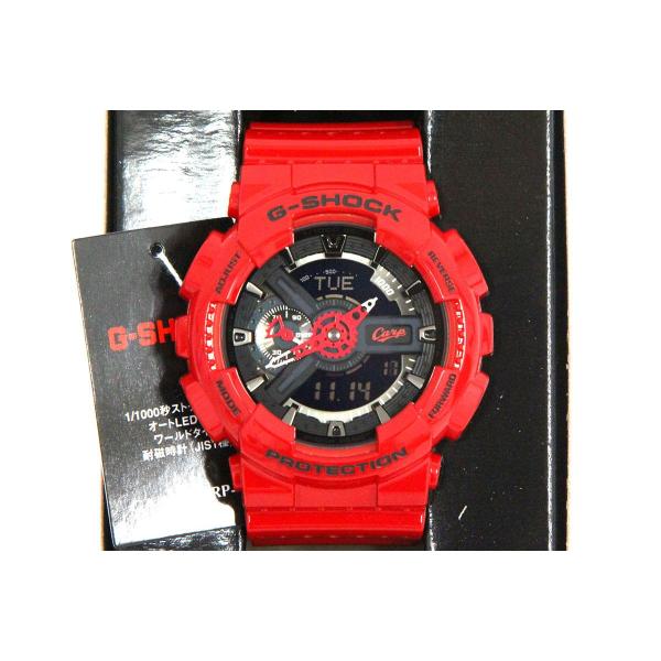 未使用品｜カシオ G-SHOCK GA-110CARP-4JR クォーツ腕時計 広島東洋カープ201...